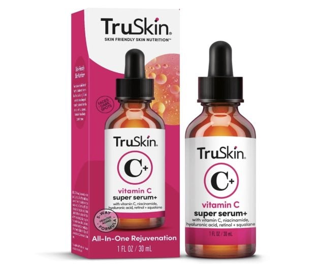TruSkin Vitamin C Super Serum with Niacinamide, Retinol, Hyaluronic & Salicylic Acid
